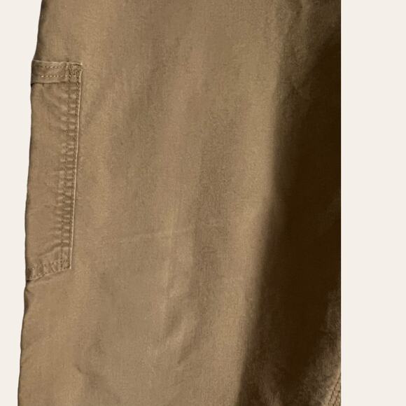 Carhartt Tan Dungaree Loose Fit Canvas Utility Work Pants Size 36x32 - Picture 6 of 11